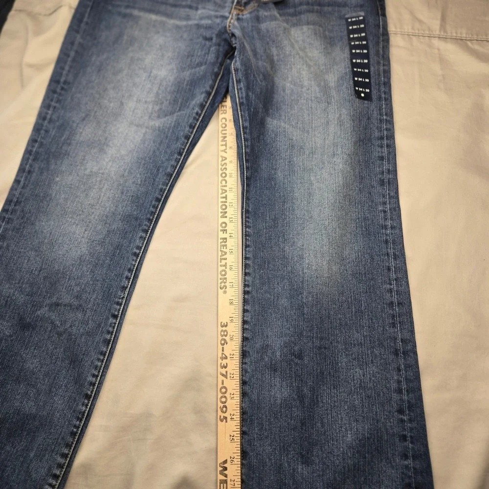 Lucky Brand 181 Relaxed Straight Mens Jeans Blue Denim 34x30 NWT